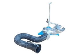 Abgastrichter mit Stativ für 2-stufige Auspuffanlagen, DN 150