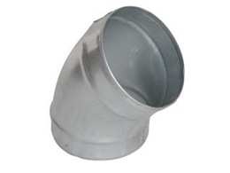 Rohrbogen 45&amp;#176;, &amp;#216; 125 mm.