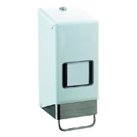 Dispenser M, Edelstahl-Metall, für 1+2 lt. Faltflasche