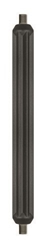 Strahlrohr ST-007 mit schwarzer umspritzter Isolierung 600 mm