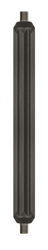Strahlrohr ST-007 mit schwarzer umspritzter Isolierung 700 mm