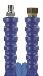 Hochdruckschlauch blau DN 10 1ST, 28 Meter, 3/8" IG - 3/8" AG, extrem abriebfest