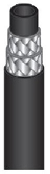 Hochdruckschlauch schwarz DN 10, 2SC, 400 bar, per Meter