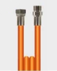 Kanalreinigungsschlauch PU Sp&amp;#252;lschlauch orange, DN12, 275 bar, 40 m, 1/2&amp;quot; IG - 1/2&amp;quot; AG