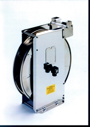 Hochdruck-Schlauchaufroller ST20/12e, 1/2&amp;quot; IG - 1/2&amp;quot; IG, f&amp;#252;r 17 m Schlauch 20.0 mm &amp;#216;