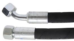 Oelverbindungsschlauch DN 12 1/2" 1,2 m, IG-AG