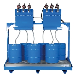 Abf&amp;#252;llplatz Modell GTK 60//6-P, pneumatische Pumpen