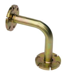 Rohr mit Flanschanschluss Typ 90&amp;#176;