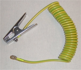 Wendelleitung inkl. Ladezange und Kabelschuh 4mm2