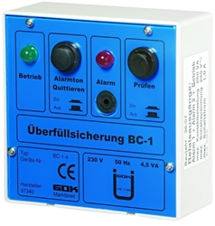 &amp;#220;berf&amp;#252;llsicherung Typ BC-1, IP-30