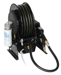 Dieselabgabeset, Modell Pit Stop 12 V mit Schlauchaufroller 14 mt