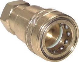 Hydraulik Schnellverschluss-Kupplung DN 12, 1/2" IG, ISO 7241-1B