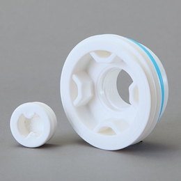 Fassadapter Stopfen Mauser weiss