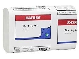 Katrin FHT Classic One Stop M2 Z-Falz Handt&amp;#252;cher, 2-lagig, weiss