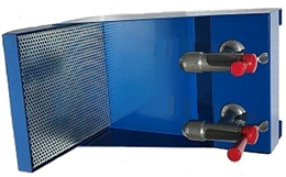 Druckoelbar Stahl lackiert RAL 5005
