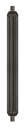 Strahlrohr ST-007 mit schwarzer umspritzter Isolierung 700 mm