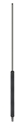 Strahlrohr Stecknippel ST-3100 mit schwarzer umspritzter Isolierung, 980 mm