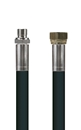 Hochdruckschlauch schwarz, DN 10, 1SN, 210 bar, 28 m, 3/8 IG - 3/8" AG
