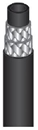 Hochdruckschlauch schwarz, DN 10, 2SC, 500 bar, per Meter