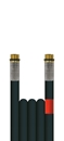 Rohrreinigungsschlauch Flexy schwarz, DN06, 300bar, 10 m, 1/4"AG - 1/4"AG