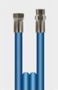 Kanalreinigungsschlauch Gummi Spülschlauch blau, DN10, 280 bar, 40 m, 3/8" IG - 3/8" AG