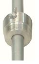 Saugrohr-Arretierung ALU Typ SG 2, 2" AG, Bohrung 28,5 mm