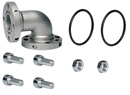 Bogen mit Flanschanschluss mit O-Ring Dichtung