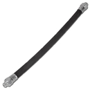 Hochdruck-Gummipanzerschlauch RH 50, 500 mm, M10x1mm AG