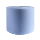 Wipex Putzpapier Basic Line 2-lagig, blau, Recycling, Blattgrösse B: 38, L: 36 cm