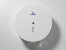 Dispenser für WC-Maxi-Rollen stahl, weiss lackiert