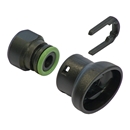 Düsenhalter PP Viton zu Flachstrahldüse 1/4" IG