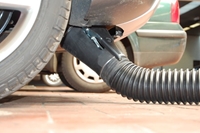 Abgastrichter mit Klemmzange f&amp;#252;r PKW, DN 125