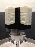 Dispenserhalter f&amp;#252;r 4x4 lt. UX Dispenser (Romysana)