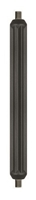 Strahlrohr ST-007 mit schwarzer umspritzter Isolierung 600 mm