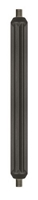 Strahlrohr ST-007 mit schwarzer umspritzter Isolierung 700 mm
