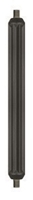 Strahlrohr ST-007 mit schwarzer umspritzter Isolierung 800 mm