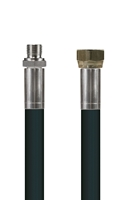 Hochdruckschlauch schwarz, DN 10, 1SN, 210 bar, 28 m, 3/8 IG - 3/8&amp;quot; AG