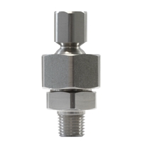 D&amp;#252;senhalter schwenkbar, Edelstahl, 1/4&amp;quot; AG- 1/4&amp;quot; IG