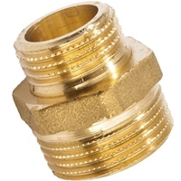 Doppelnippel reduziert 3/4&amp;quot;AG BSPT- 1&amp;quot;AG BSPT