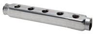 Verteiler Anschlussblock mit 5 Abg&amp;#228;ngen 1/2&amp;quot; IG