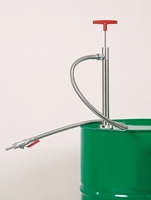 Fassliftpumpe Edelstahl mit Auslaufschlauch &amp;amp; Hahn