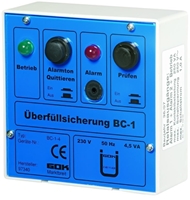 &amp;#220;berf&amp;#252;llsicherung Typ BC-1, IP-30