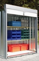 Rollladen f&amp;#252;r Sicherheitsraumcontainer, 1800 x 1850 mm (BxH)
