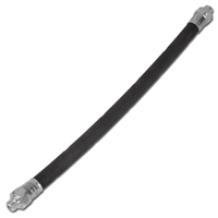 Hochdruck-Gummipanzerschlauch RH 50, 500 mm, M10x1mm AG
