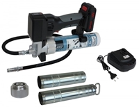 Akku Fettpresse 18V LI-Ion Akku 1500 mHh, Set f&amp;#252;r Std., LS 400 gr. und 500 gr. Schraubpatronen