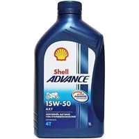 Shell Advance 4T AX7 15W-50 Motorrad&amp;#246;l