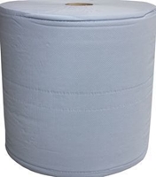 Katrin Wischpapier-Rolle Classic L 3-lagig, blau, Recycling, Blattgr&amp;#246;sse B/H 22x36