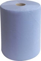 Wipex Putzpapier Basic Line 3-lagig, blau, Recycling, Blattgr&amp;#246;sse B: 38, L: 36 cm