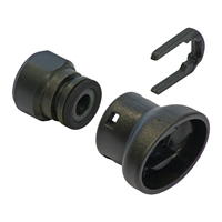 D&amp;#252;senhalter PP EPDM zu Flachstrahld&amp;#252;se 1/4&amp;quot; IG