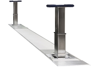 Unterflur Stempelhebeb&amp;#252;hne UL2 mit 2 Hebes&amp;#228;ulen, 2 x 15 Tonnen